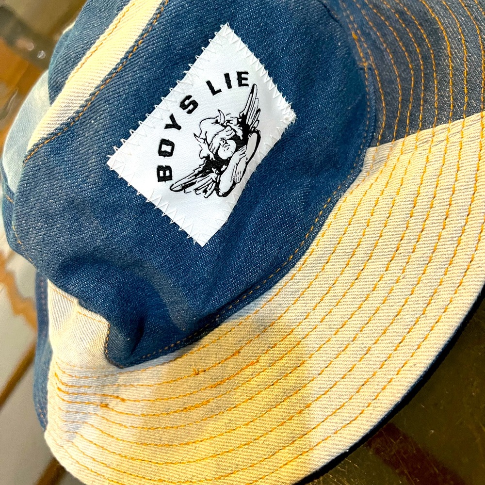 BOYS LIE denim bucket hat